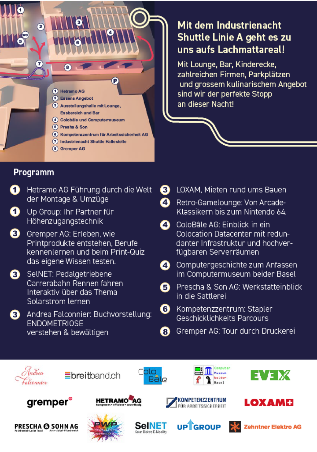 Industrienacht Liestal 2026 Lachmatt.