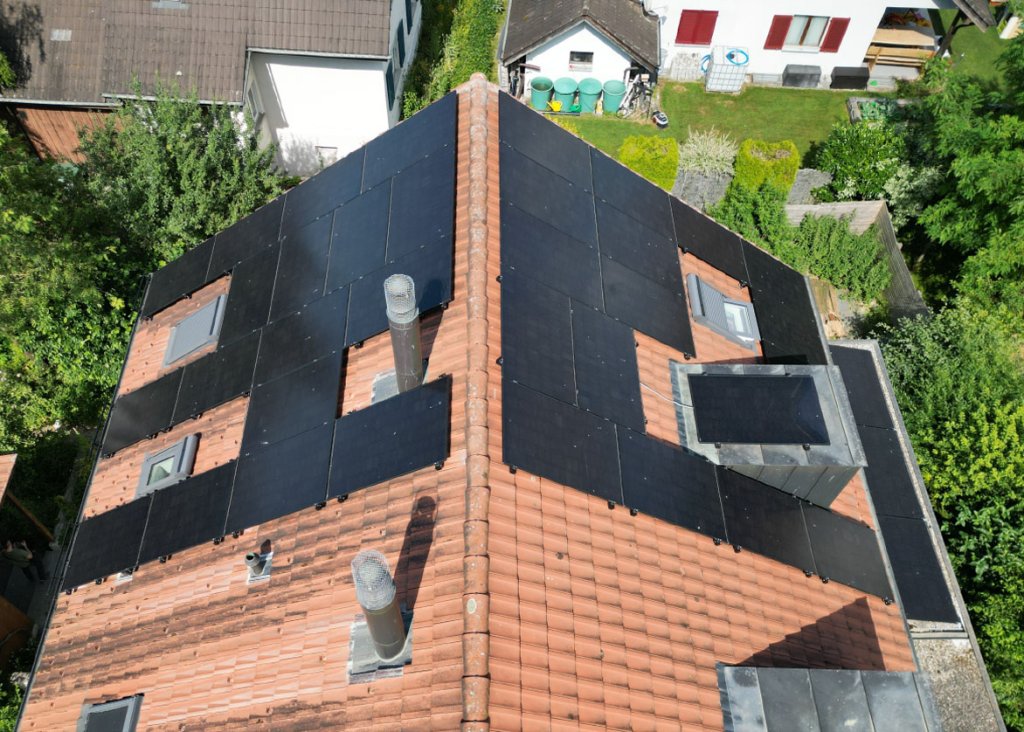 Selnet Photovoltaik Einfamilienhaus.