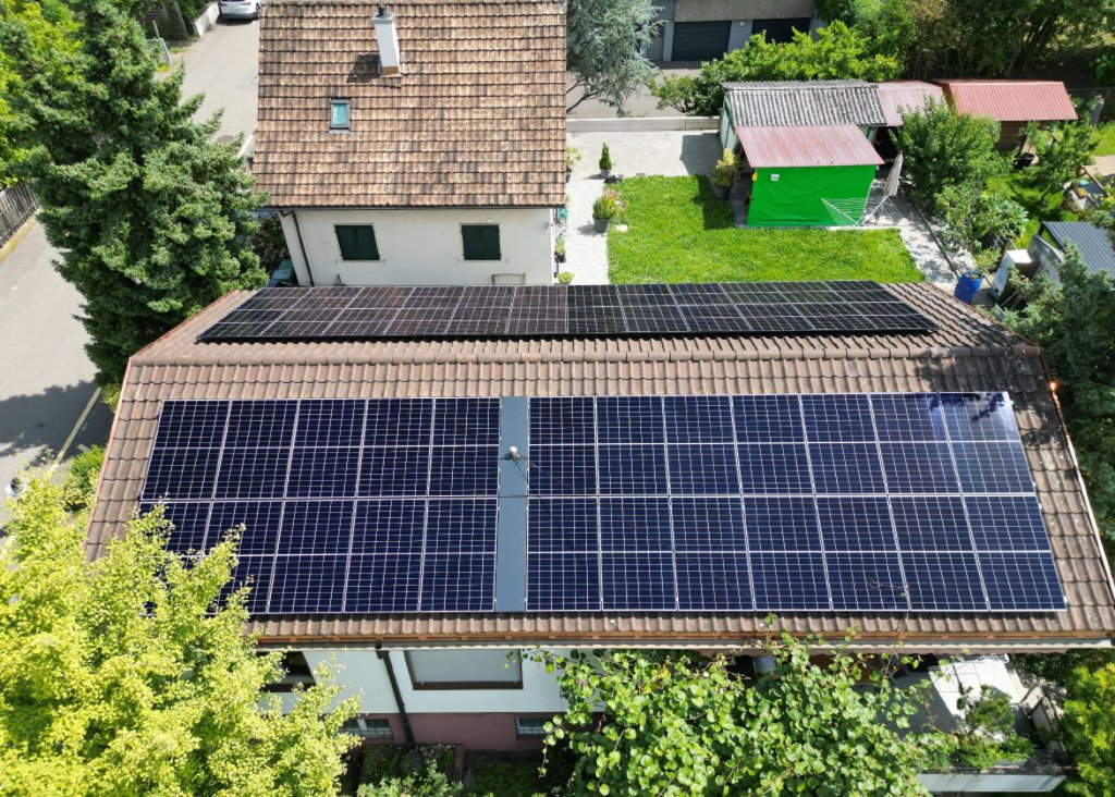 Selnet Photovoltaik Einfamilienhaus.