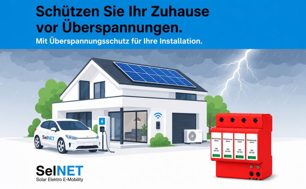 &Uuml;berspannungsschutz Selnet.
